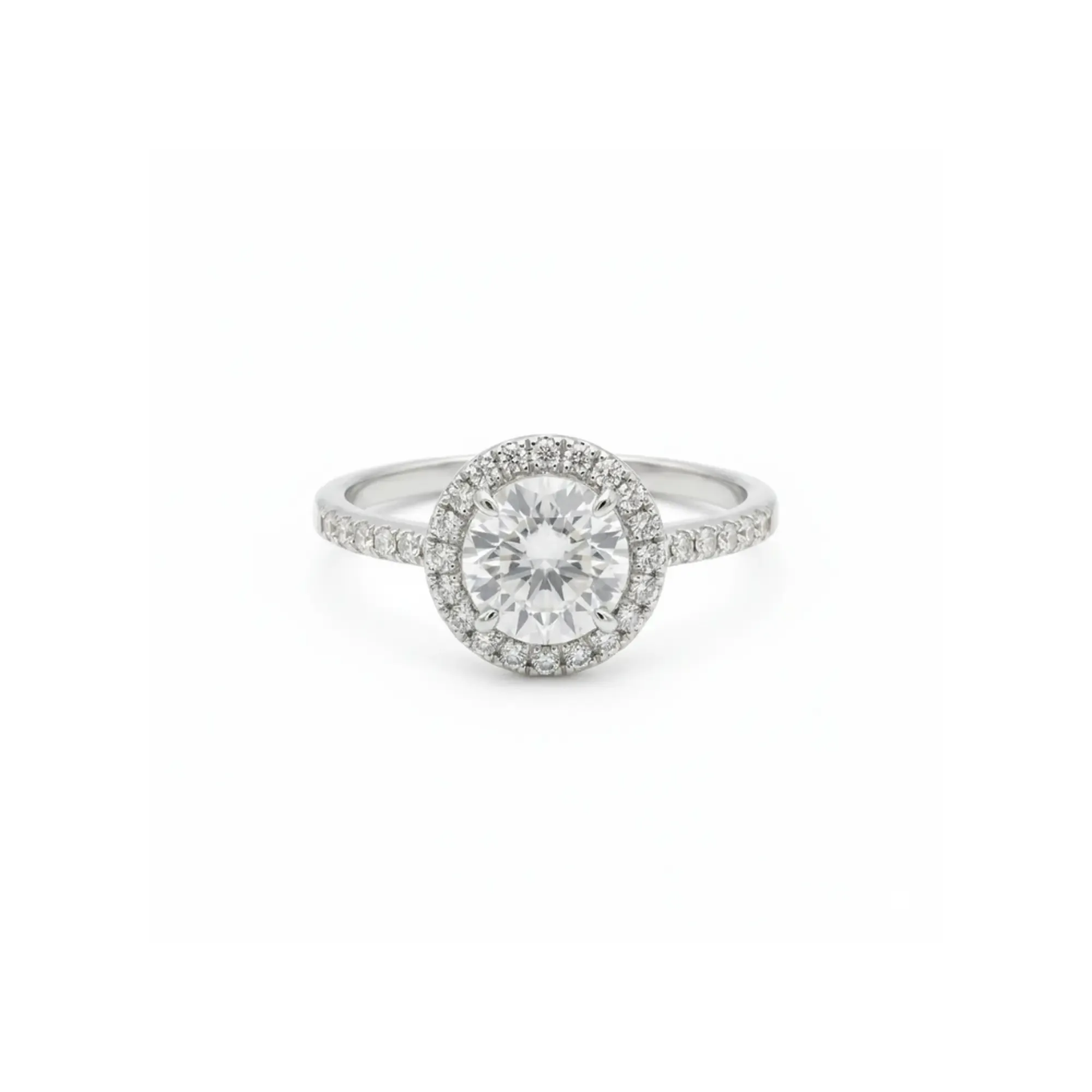 Radiant Aura Ring – White Topaz