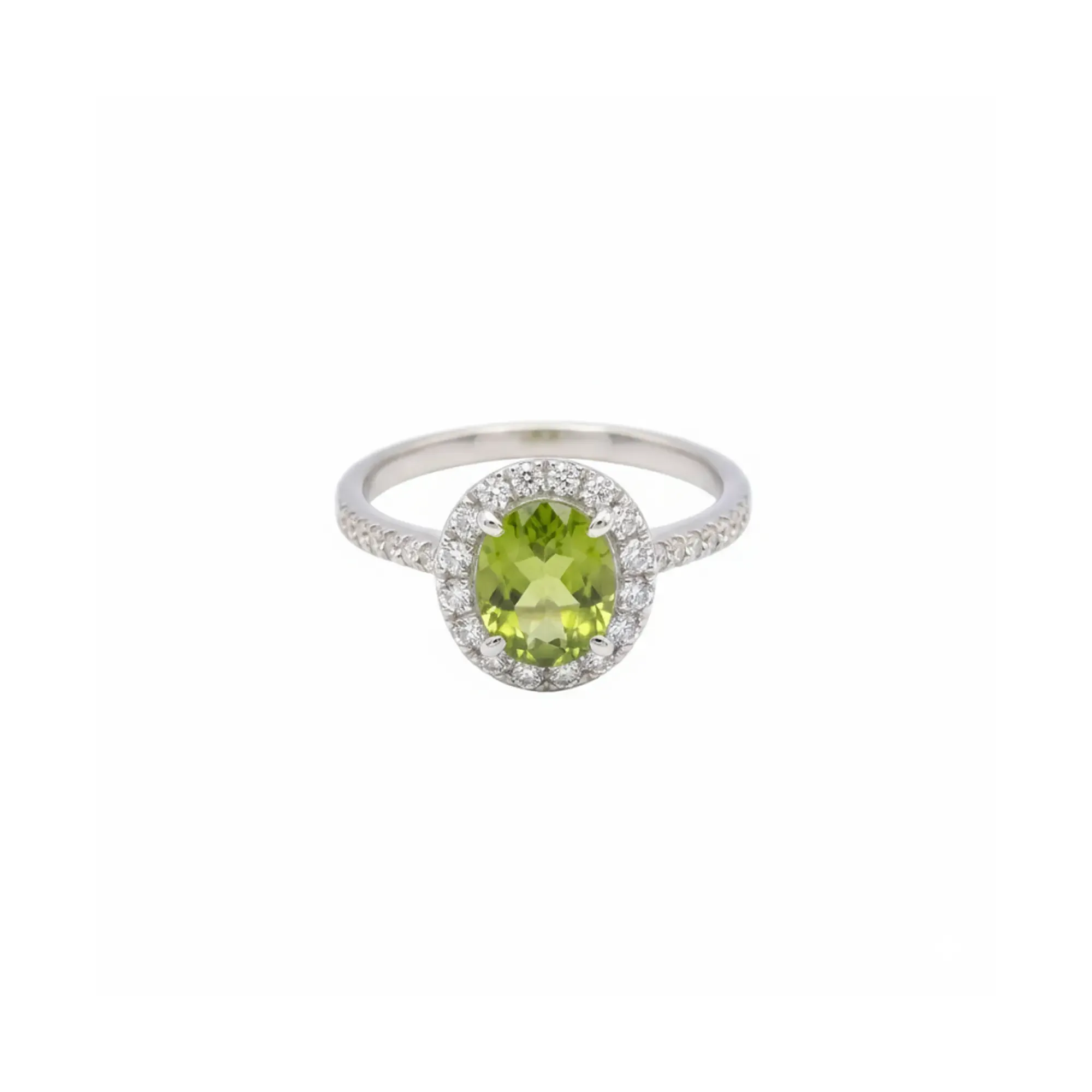 Radiant Aura Ring – Peridot