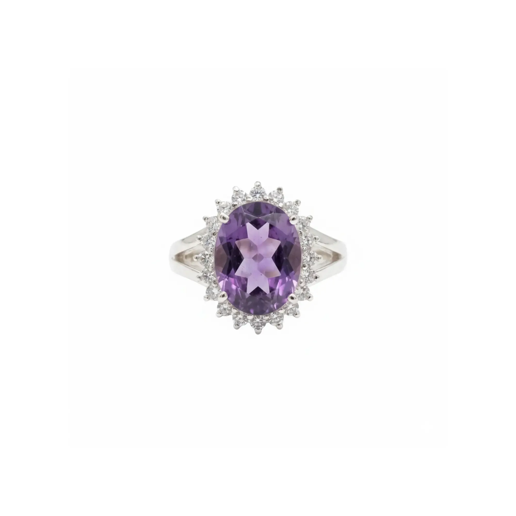 Royal Radiance Ring – Amethyst