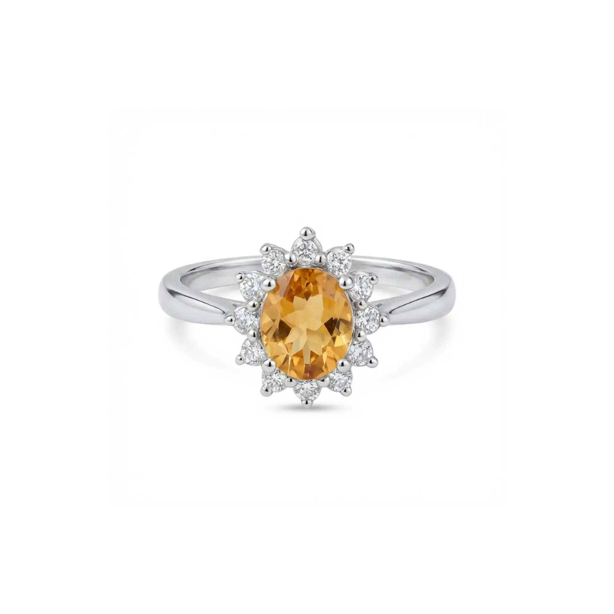 Royal Radiance Petite Ring – Citrine