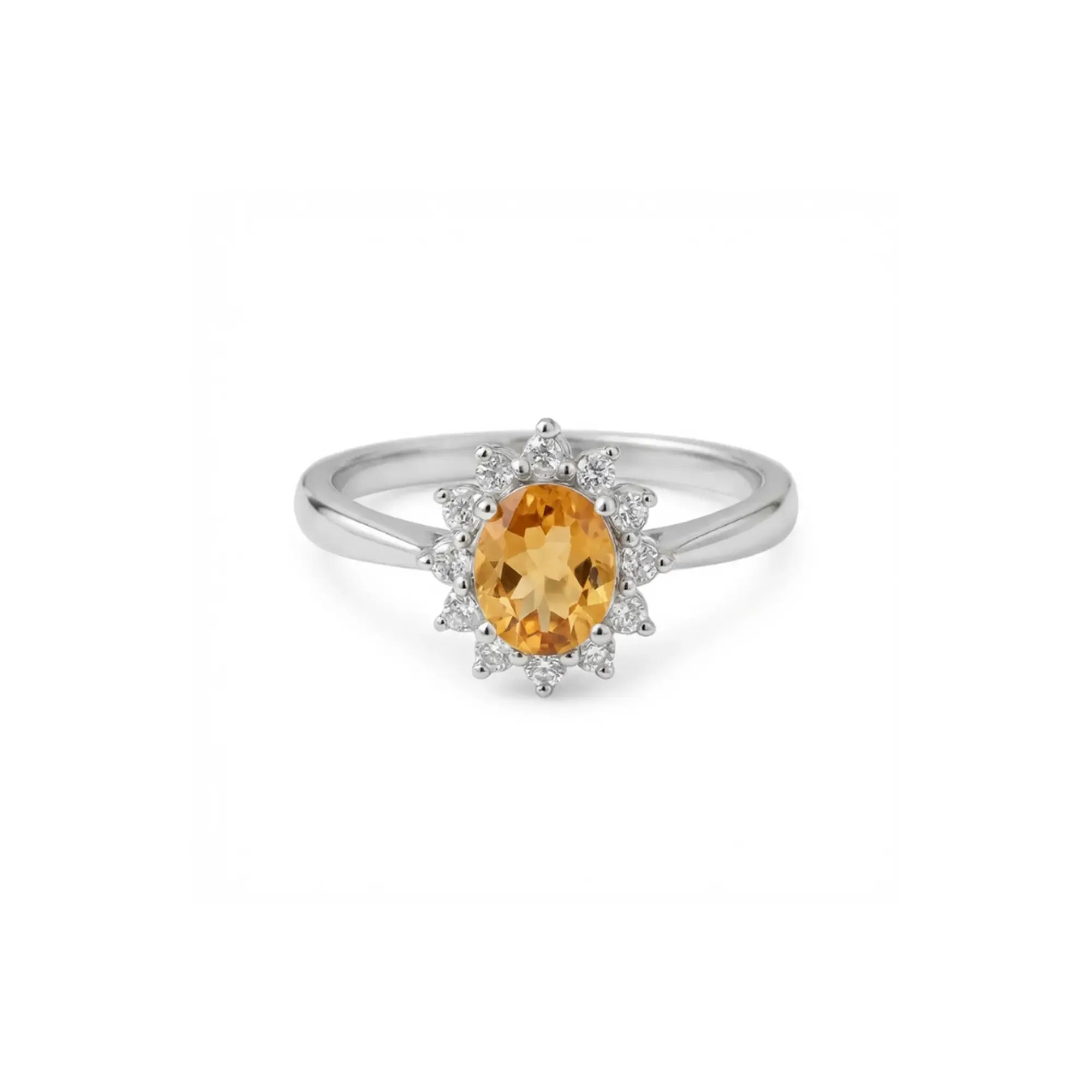 Royal Radiance Petite Ring – Citrine