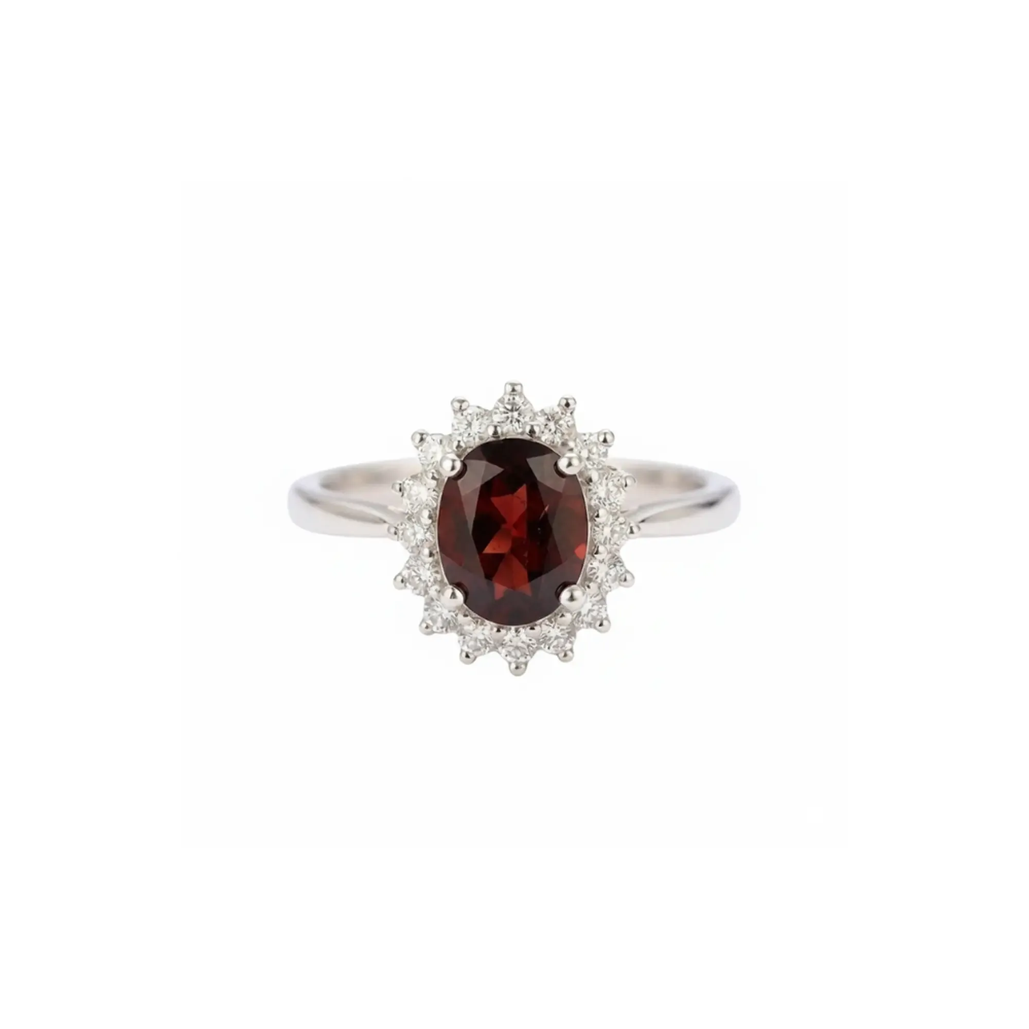 Royal Radiance Petite Ring – Rhodolite Garnet