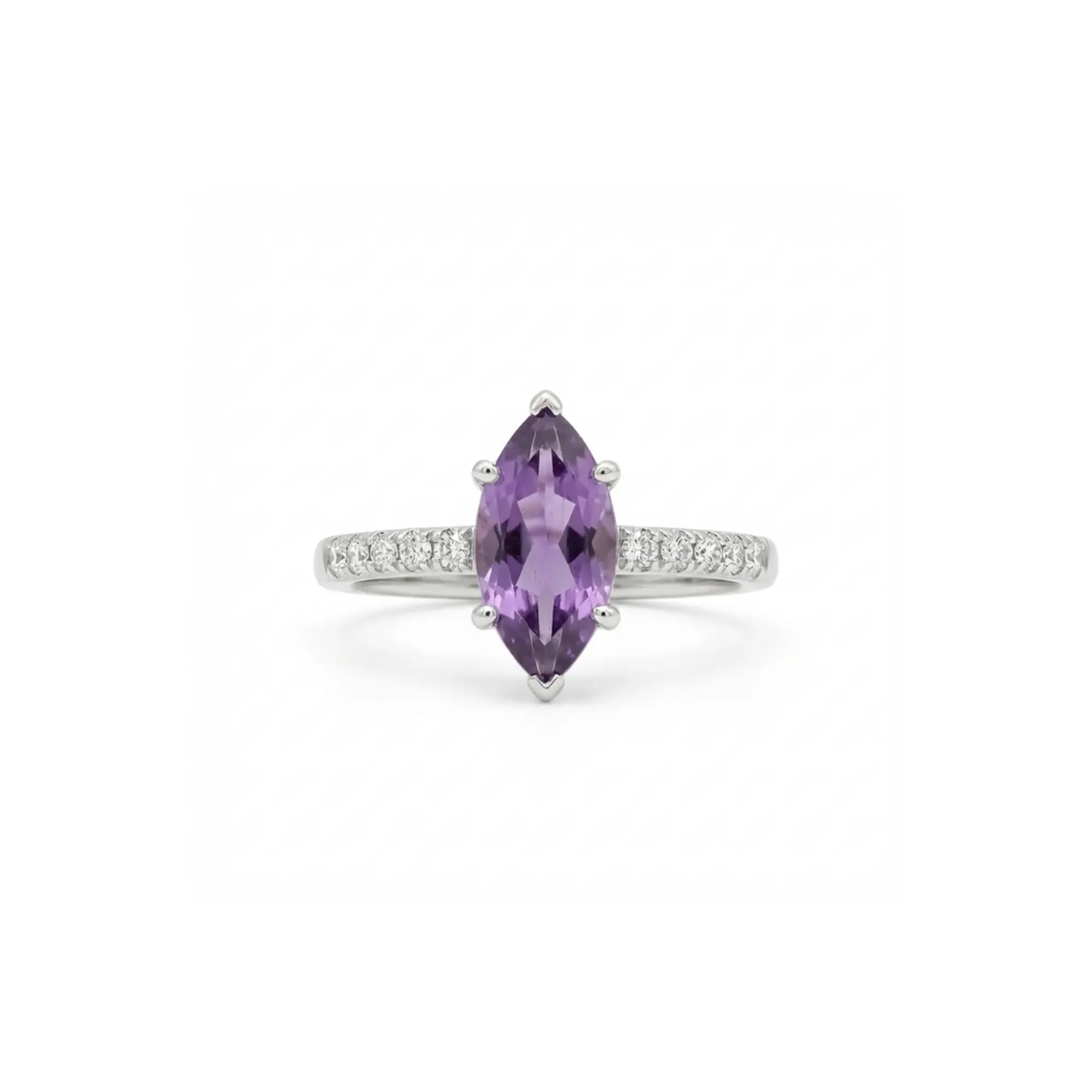 Aurora Marquise Ring – Amethyst