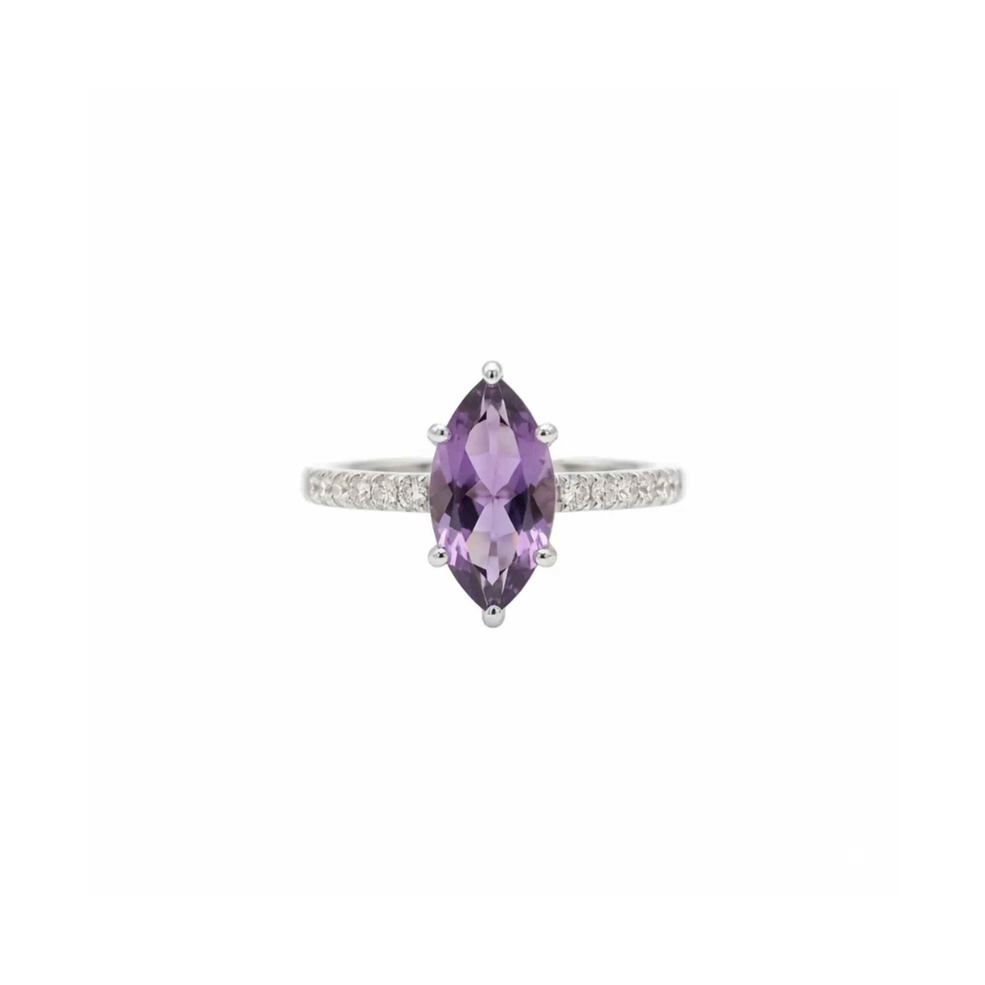 Aurora Marquise Ring – Amethyst