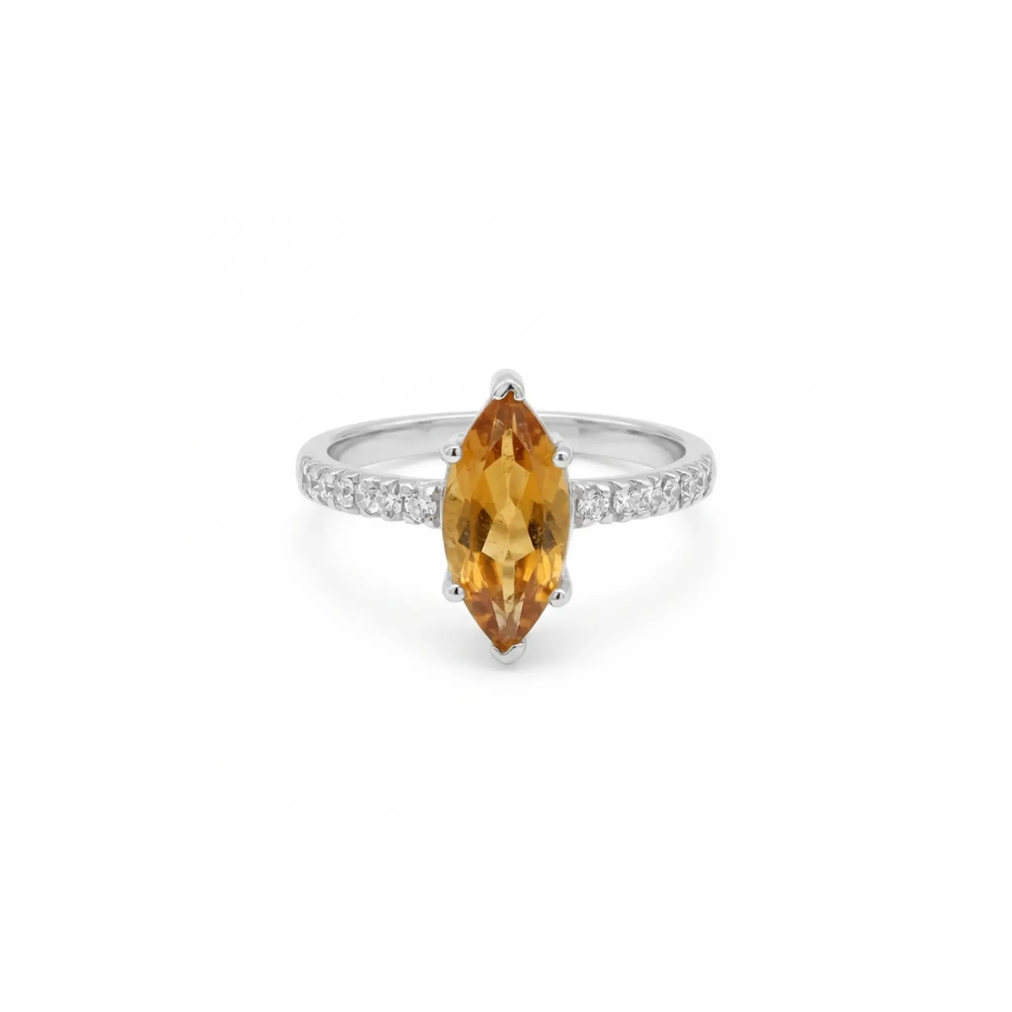 Aurora Marquise Ring – Citrine
