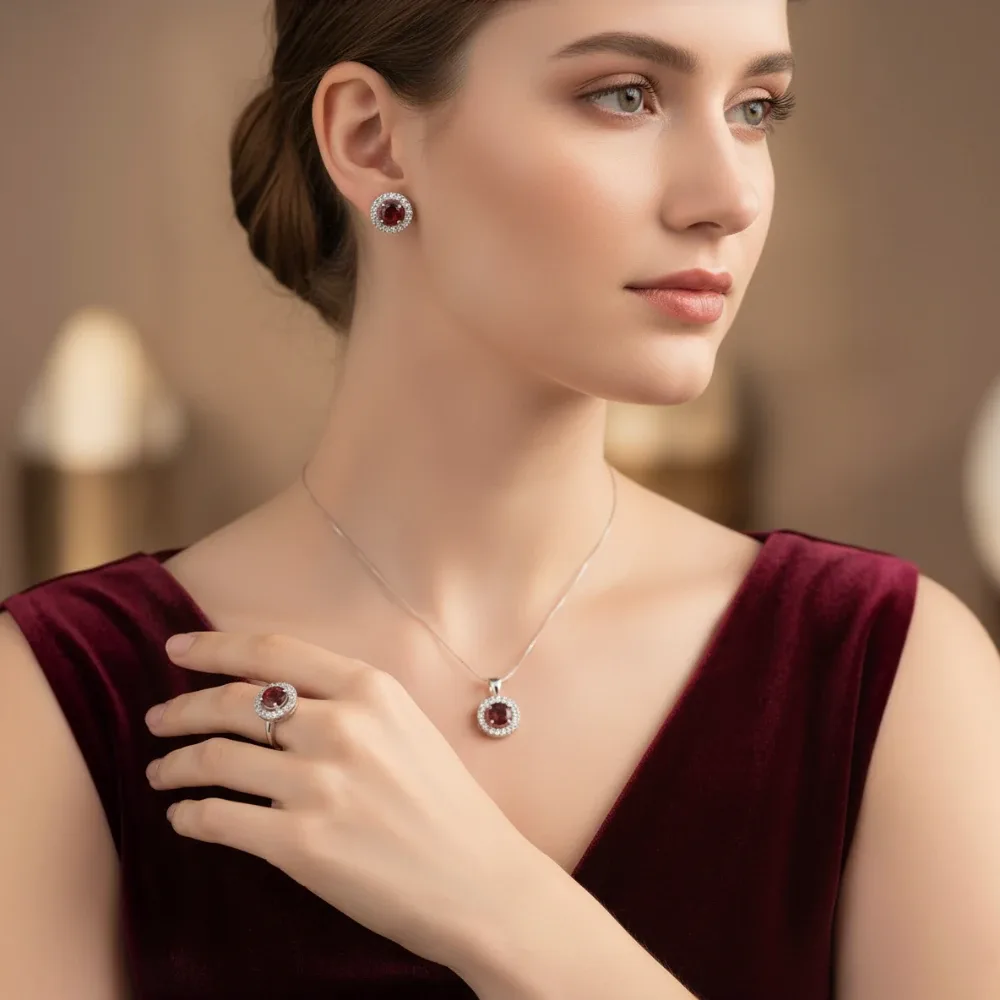 Roselle Halo Radiance Set