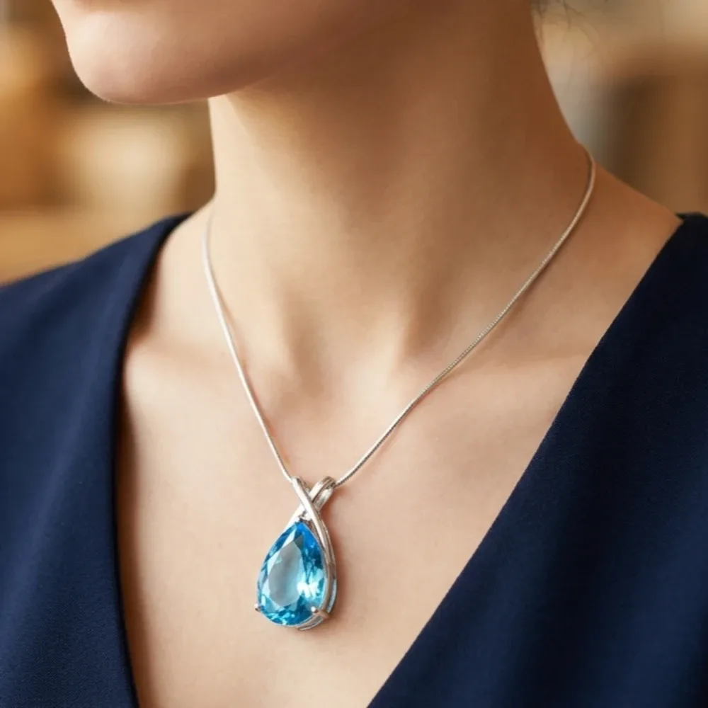 Crystal Teardrop Elegance Set