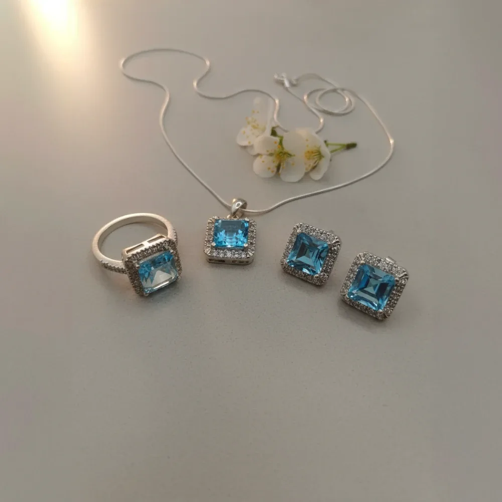 Ocean Prism Halo Set