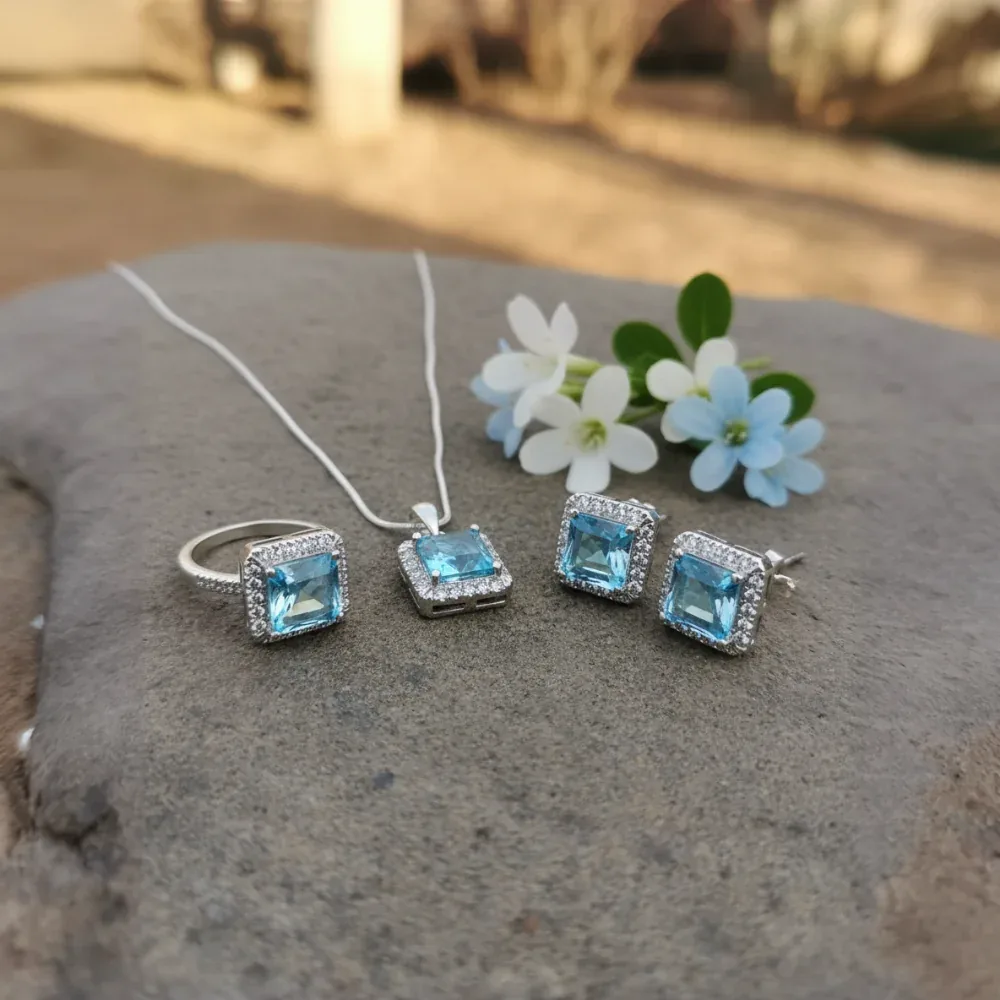Ocean Prism Halo Set