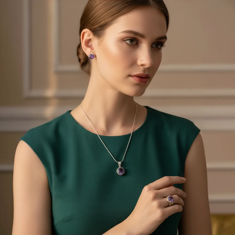 Amethyst Radiance Trio Set