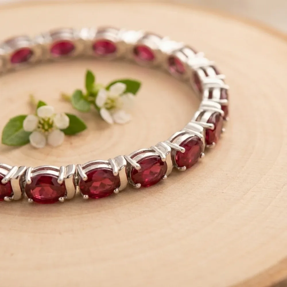 Scarlet Radiance Bracelet