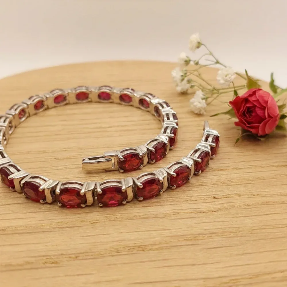 Scarlet Radiance Bracelet