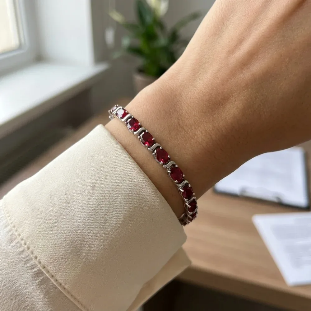 Scarlet Radiance Bracelet