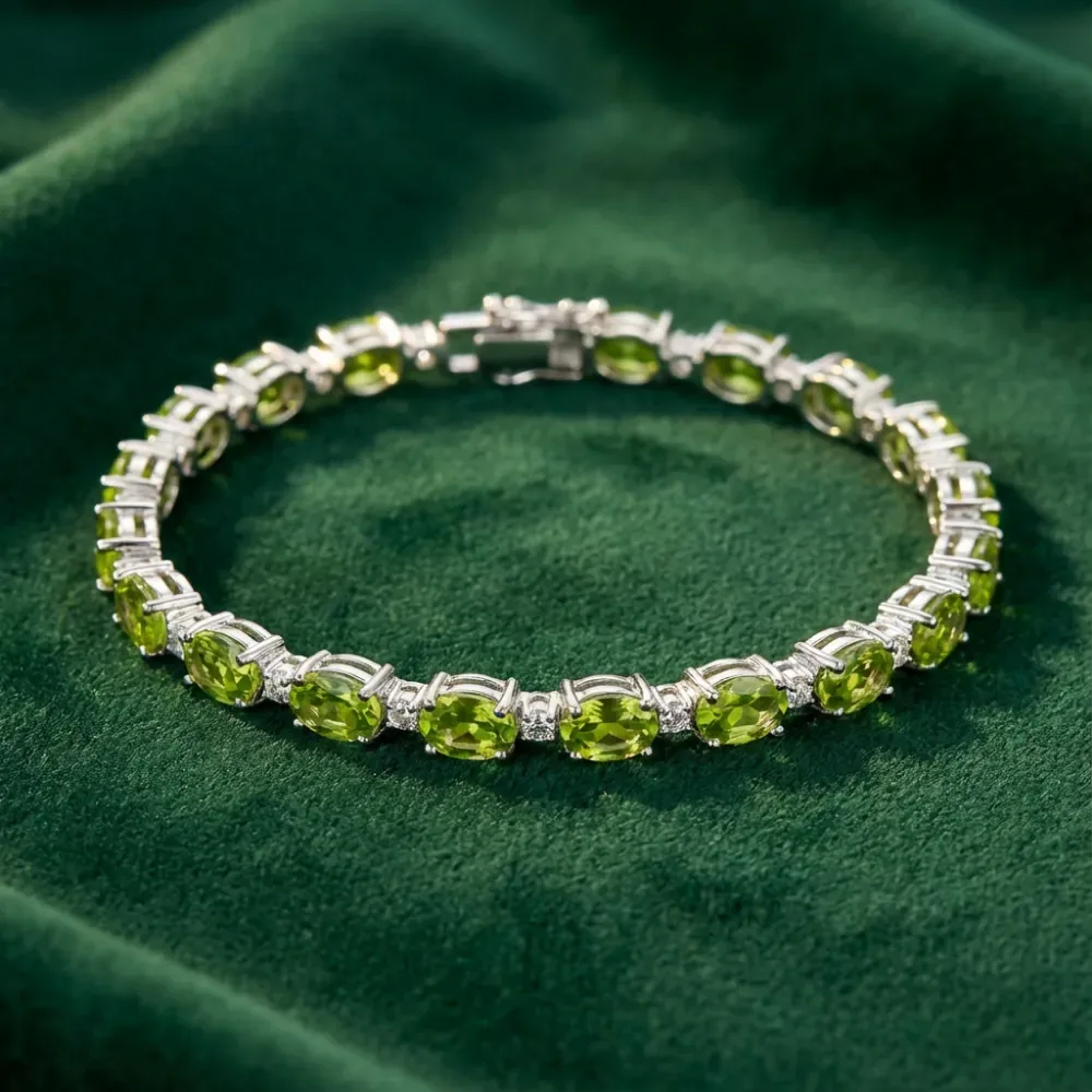 Peridot Radiance Bracelet