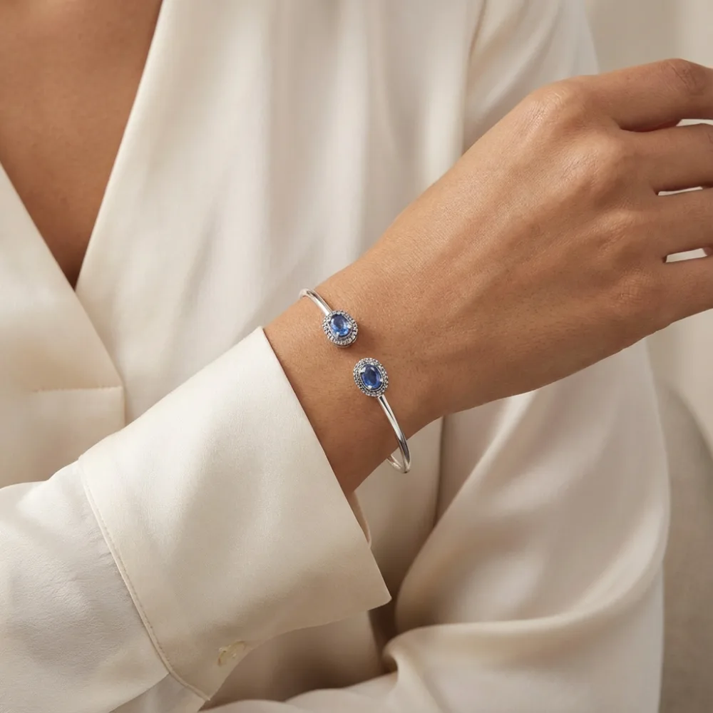 Midnight Halo Bangle