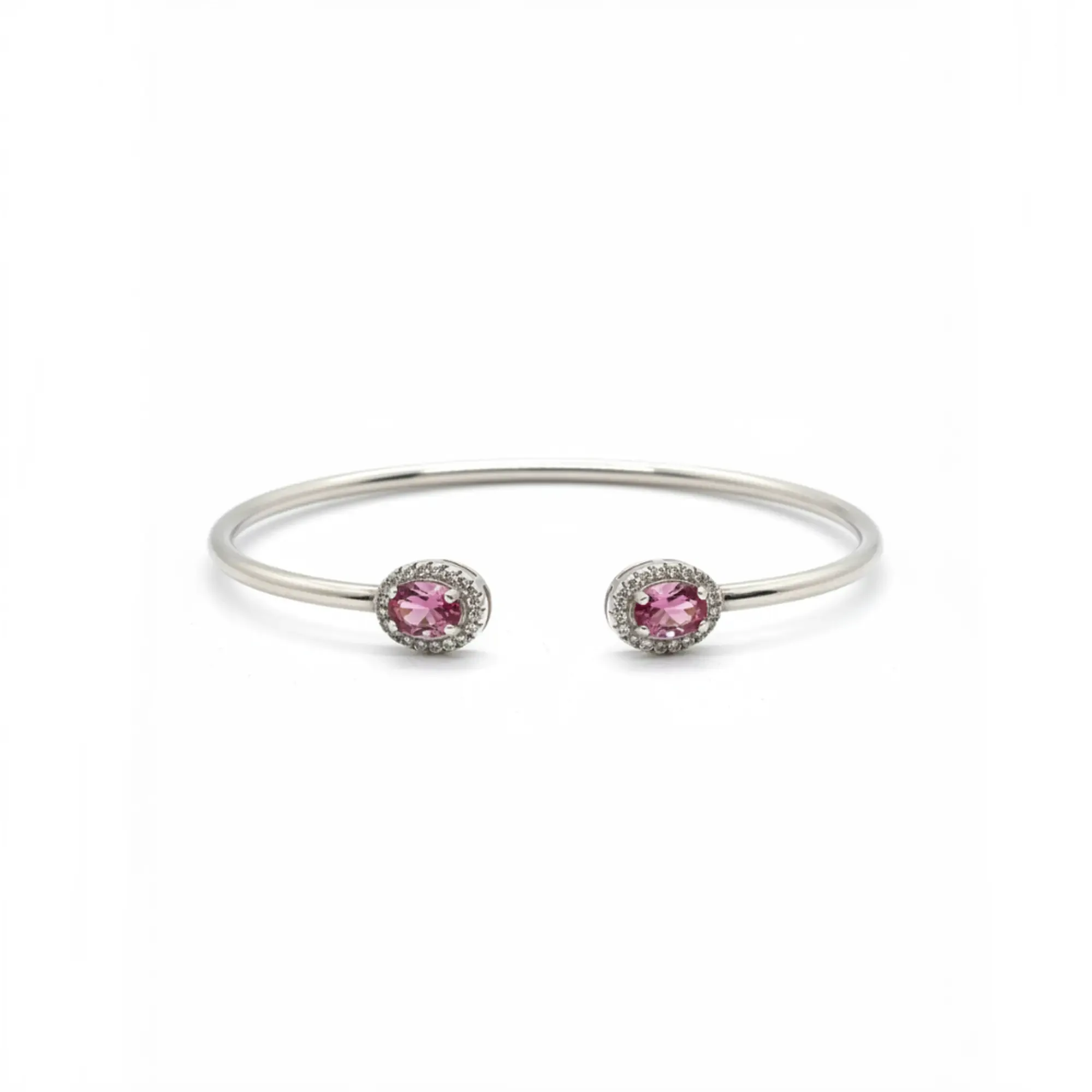 Rosy Halo Bangle