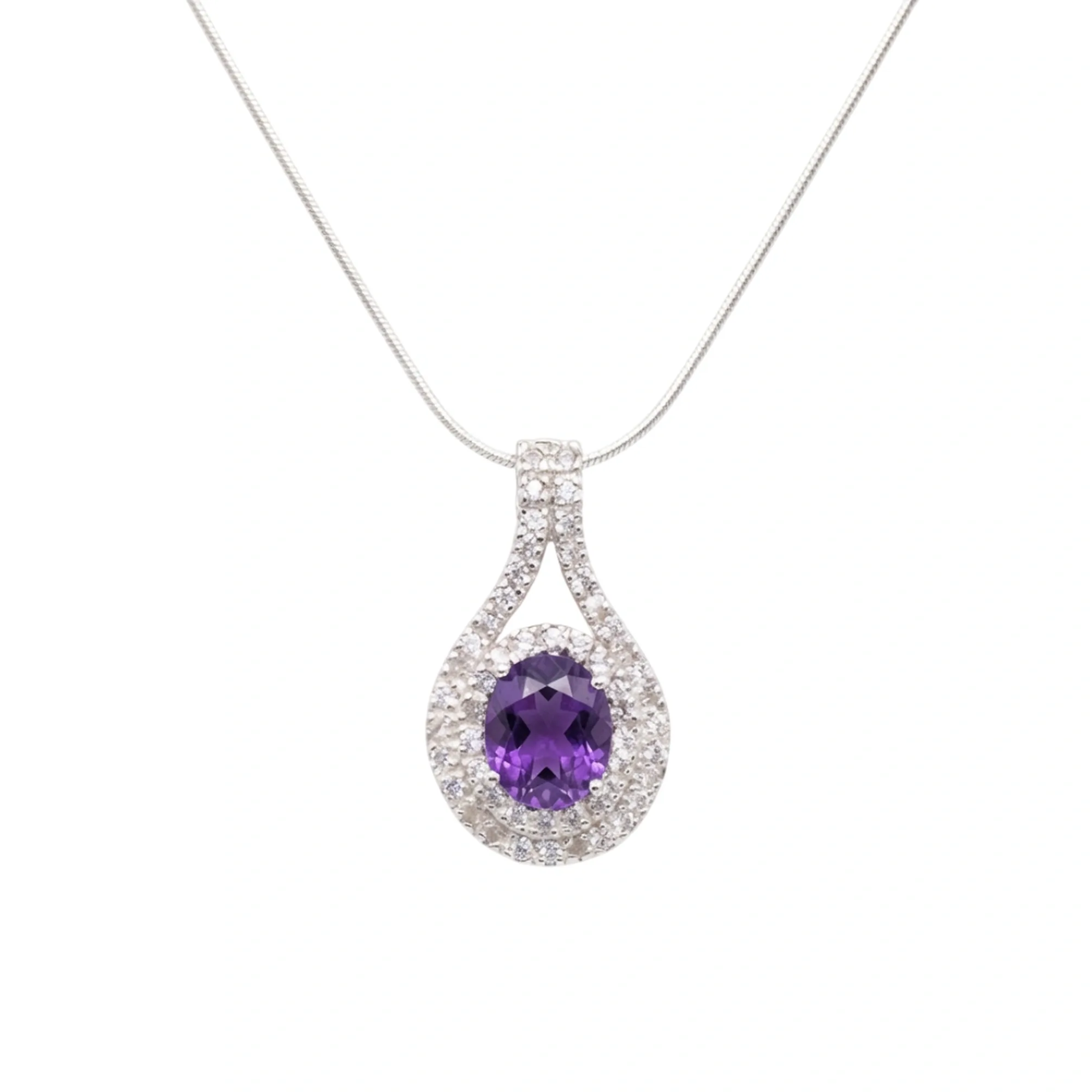 Violet Aura Pendant