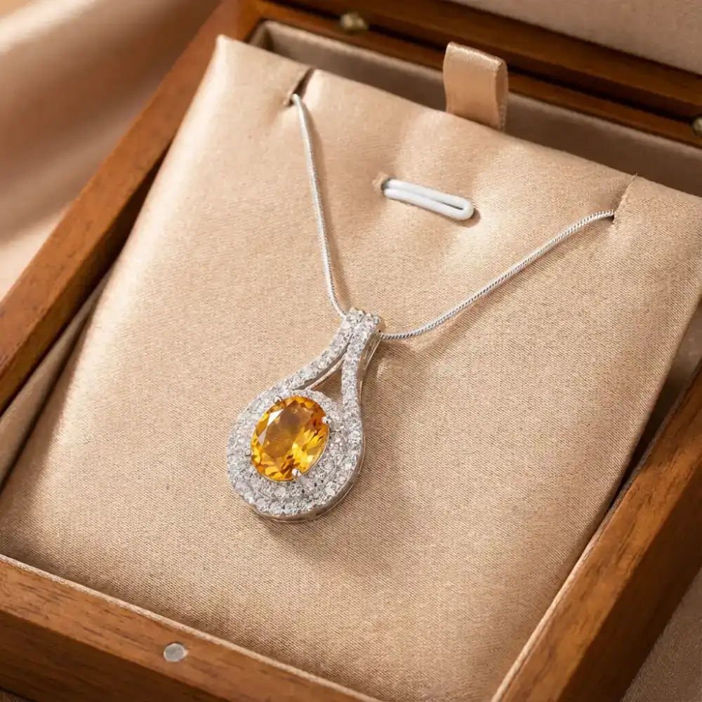 Golden Aura Pendant