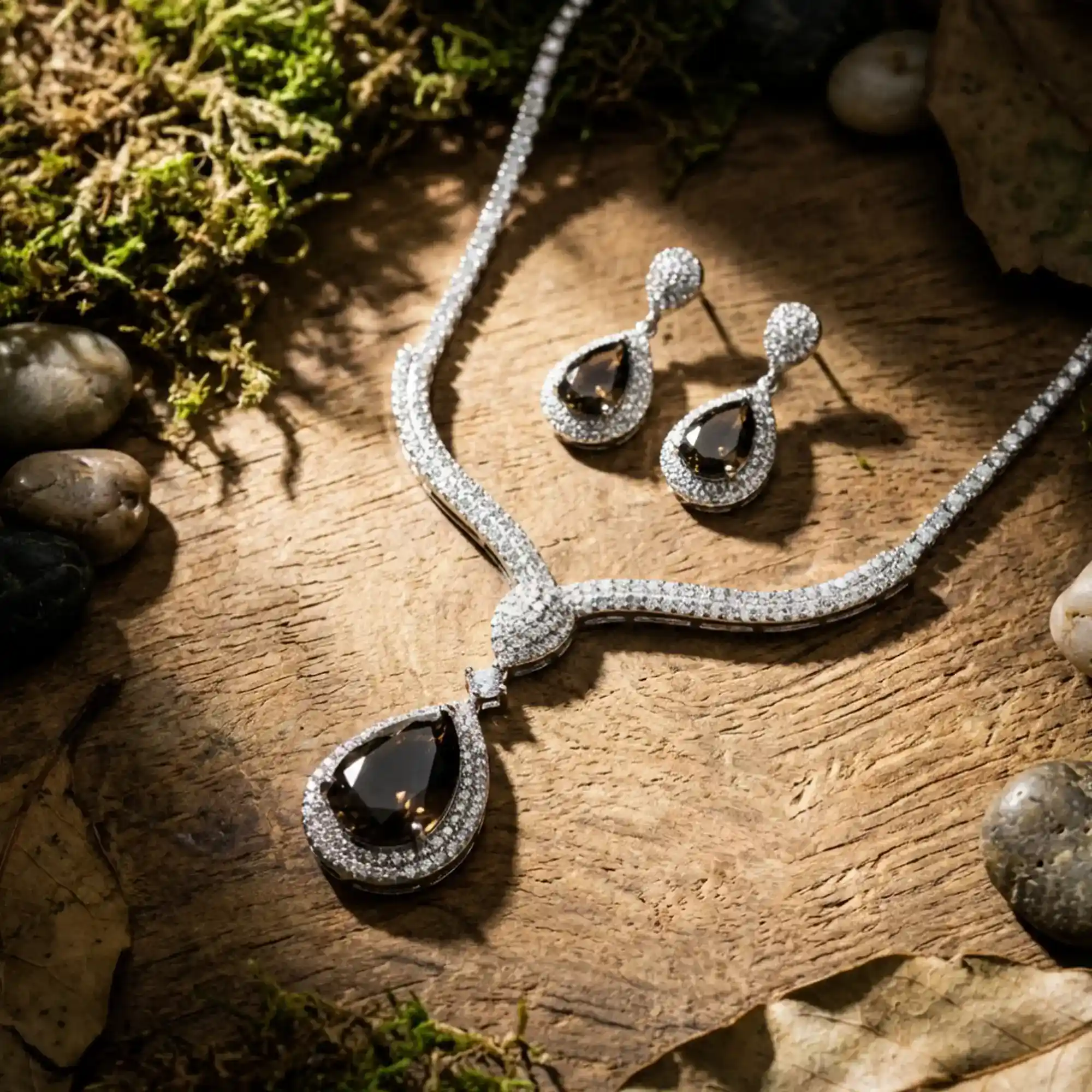 Royal Grace Set – Smoky Quartz