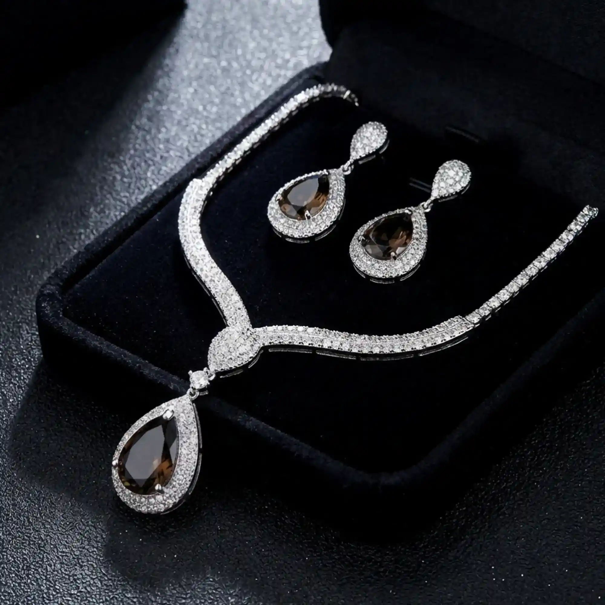 Royal Grace Set – Smoky Quartz