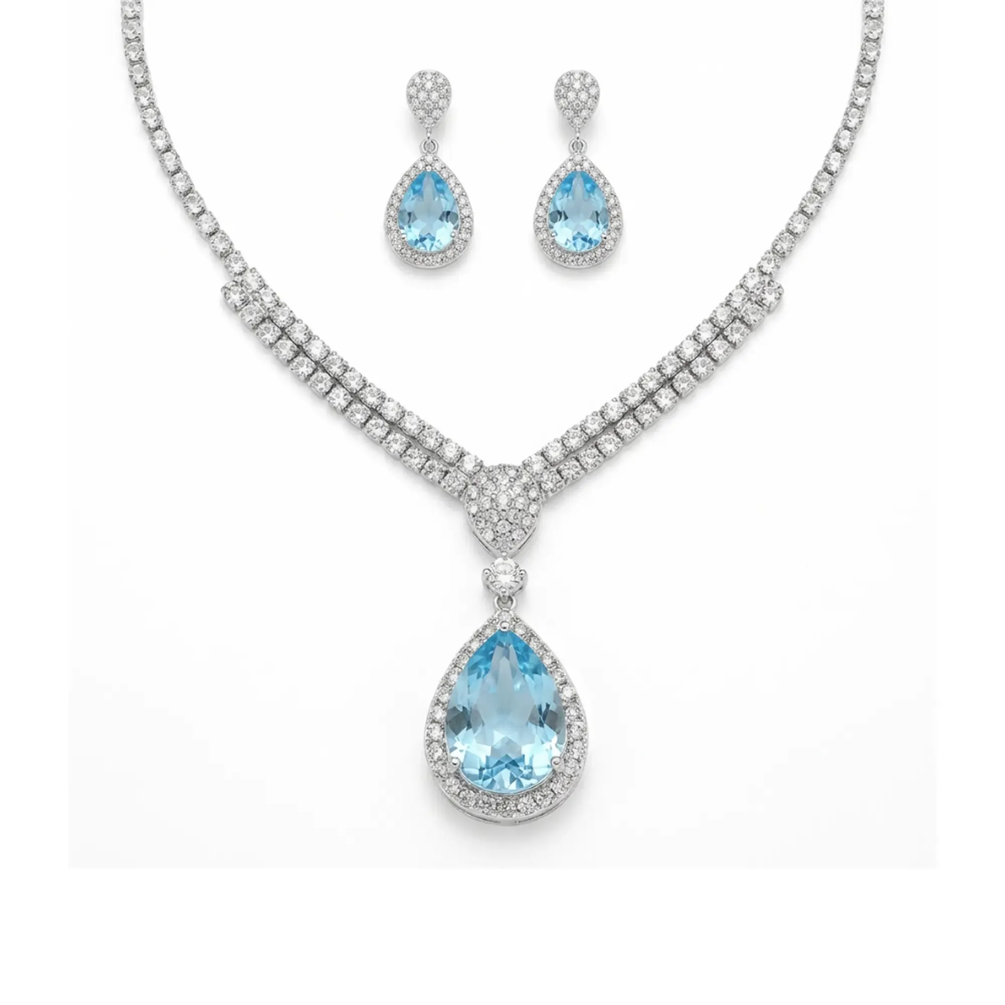 Royal Grace Set – Azure Topaz