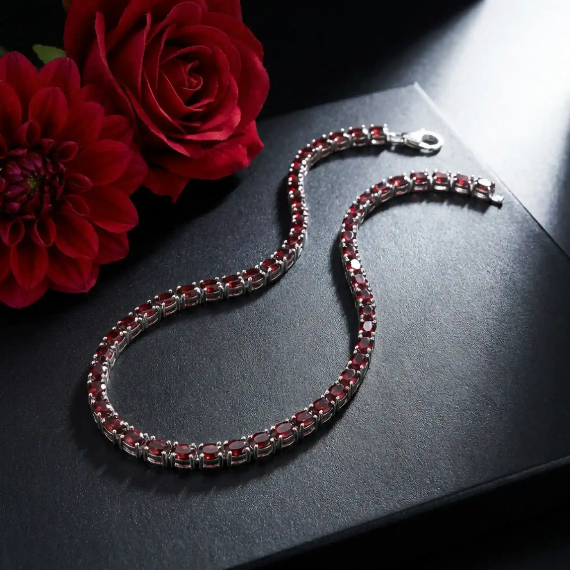 Crimson Glow Necklace